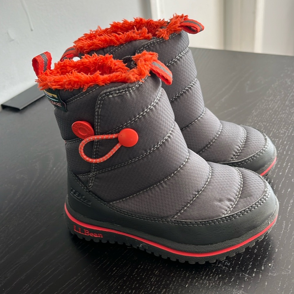 Toddler 8, L.L. Bean, ultralight winter boots